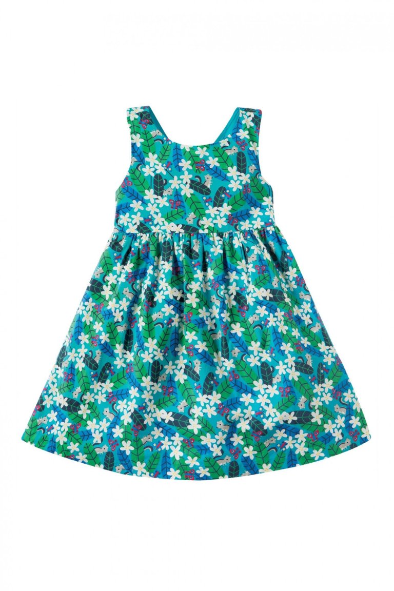 klänning blommönster