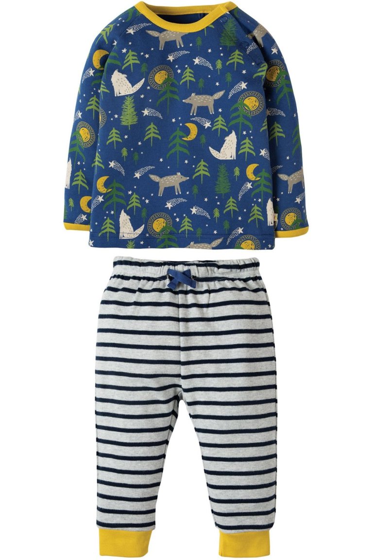 Pyjamas barn varg, 0,5-4 år