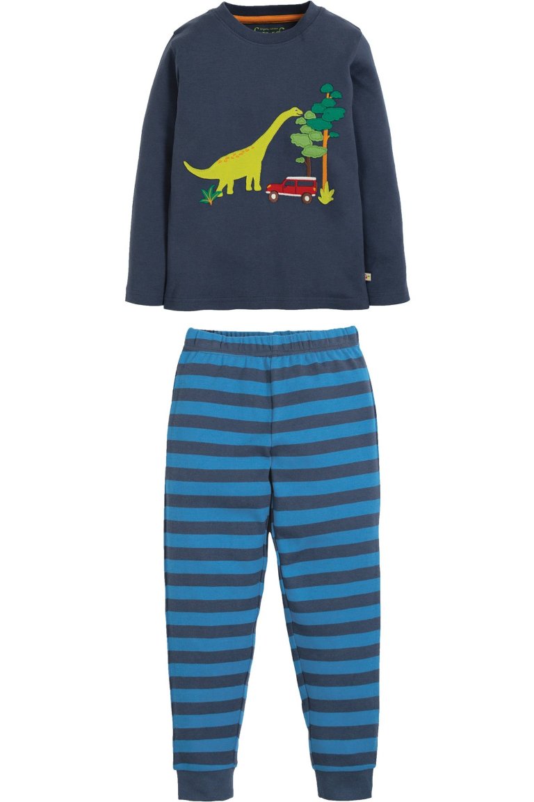 Pyjamas barn applikation dinosaurie, 4-10 år