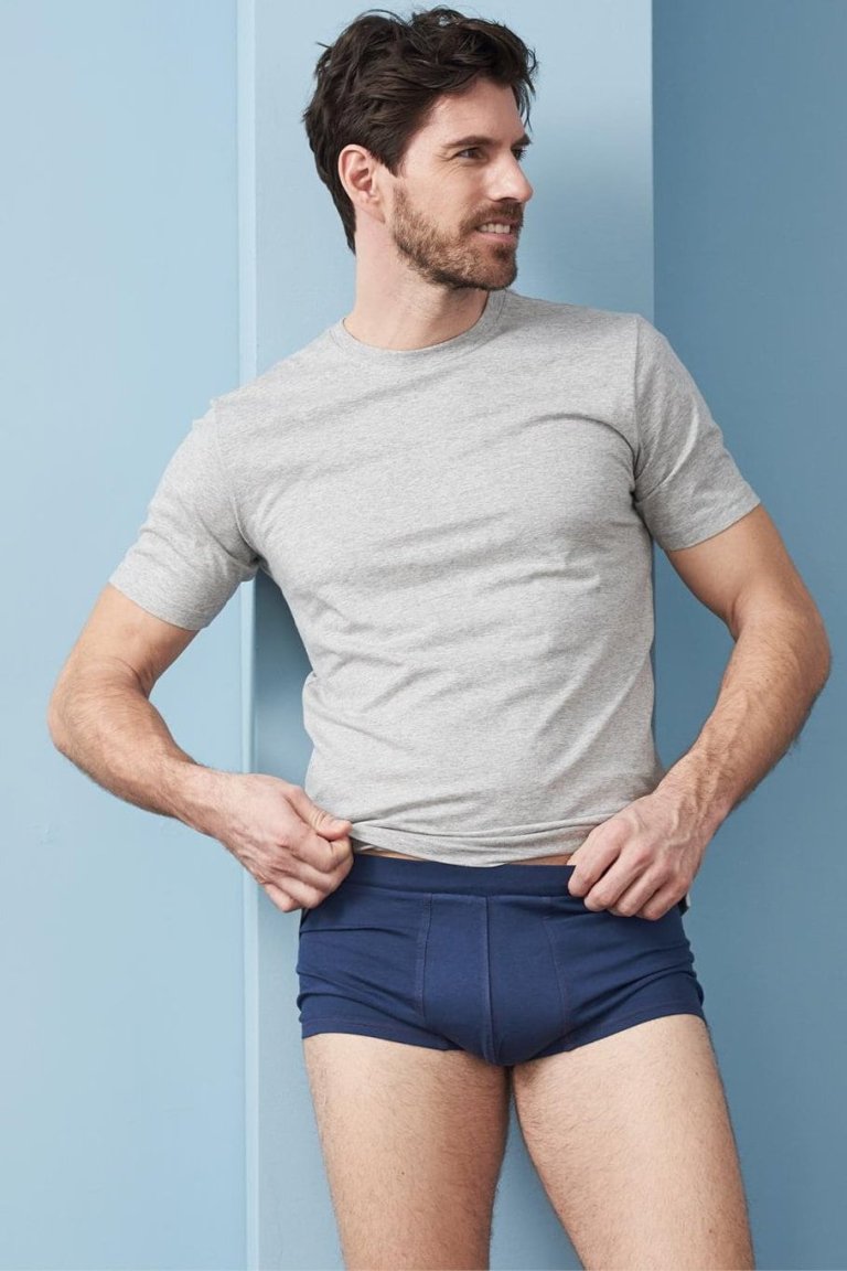 kalsonger boxer blå modell