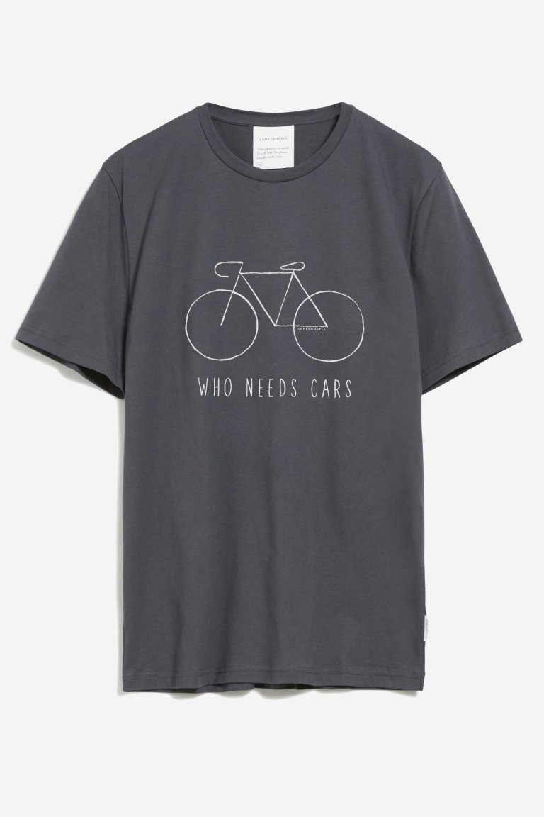 T-shirt big bike JAAMES mörkgrå