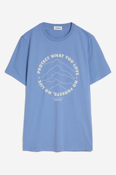 t-shirt forest jaames blå
