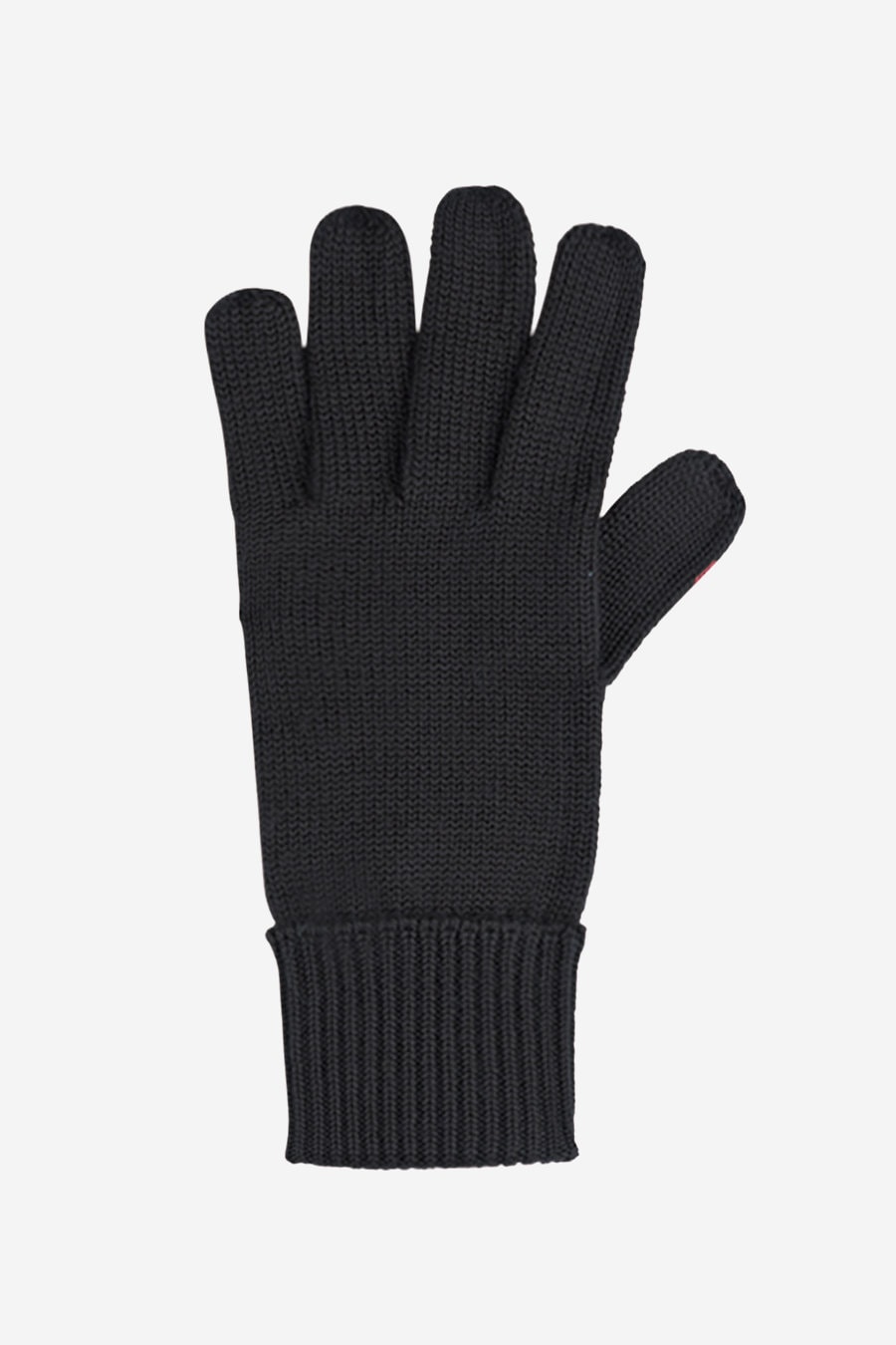 ekologiska handskar ull unisex svart