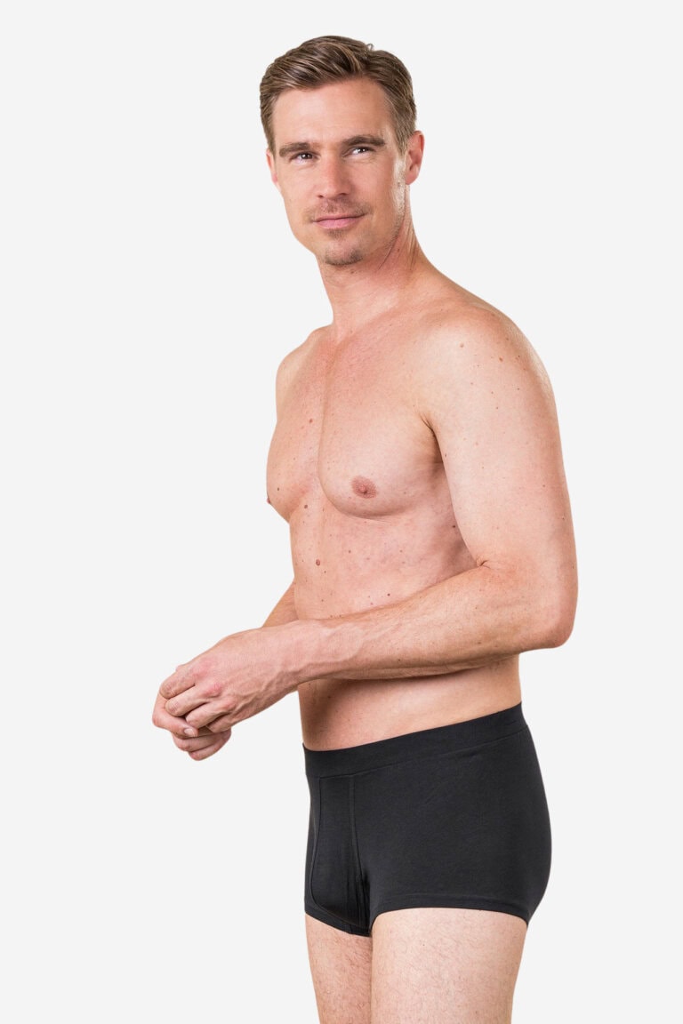 ekologiska kalsonger boxer farell 2-pack svart modell