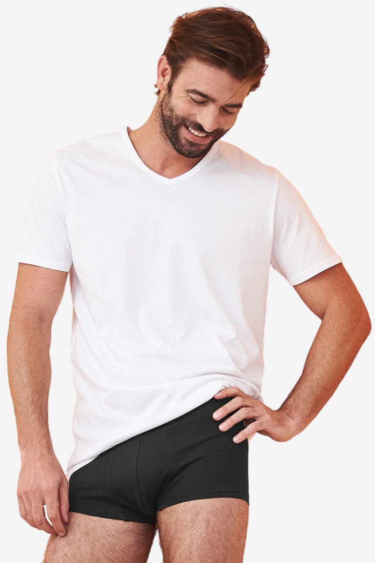 ekologiska kalsonger boxer farell 2-pack svart modell