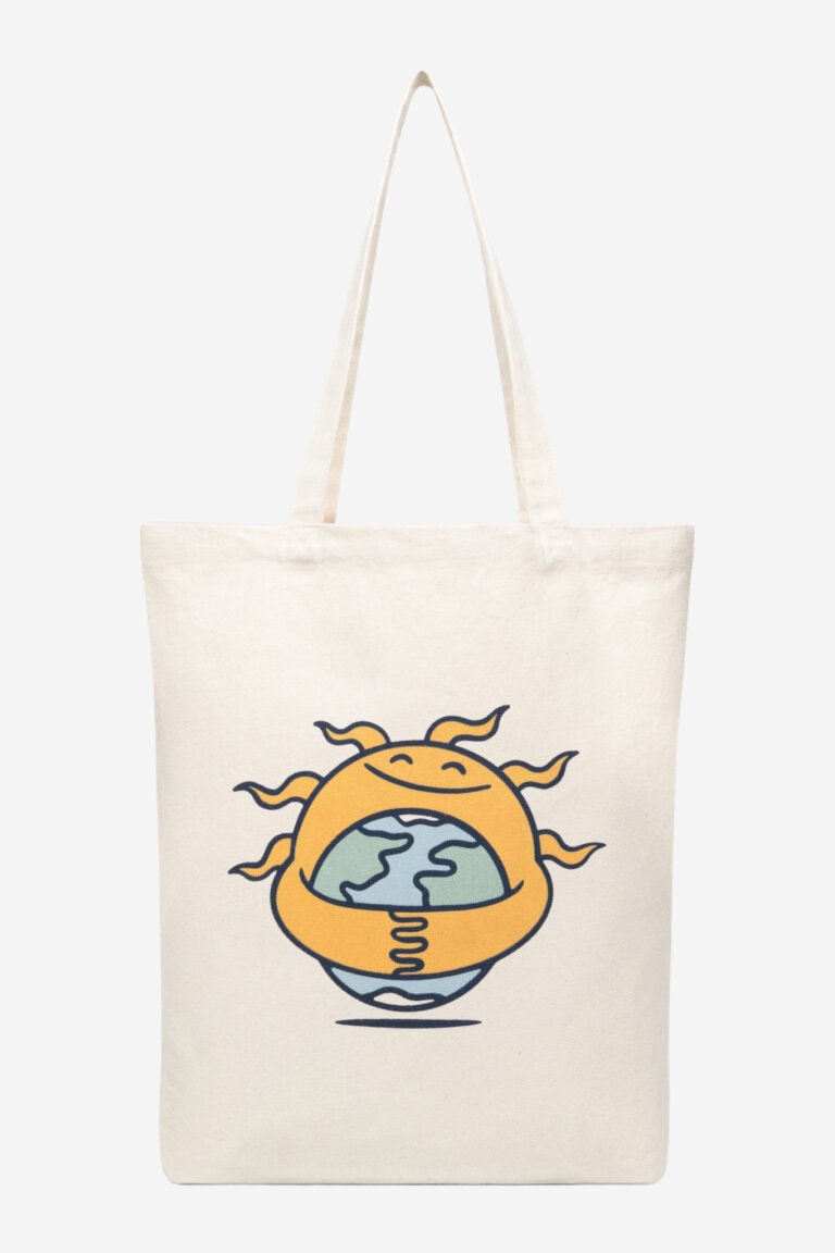 ekologisk tygkasse dedicated sun torekov vit