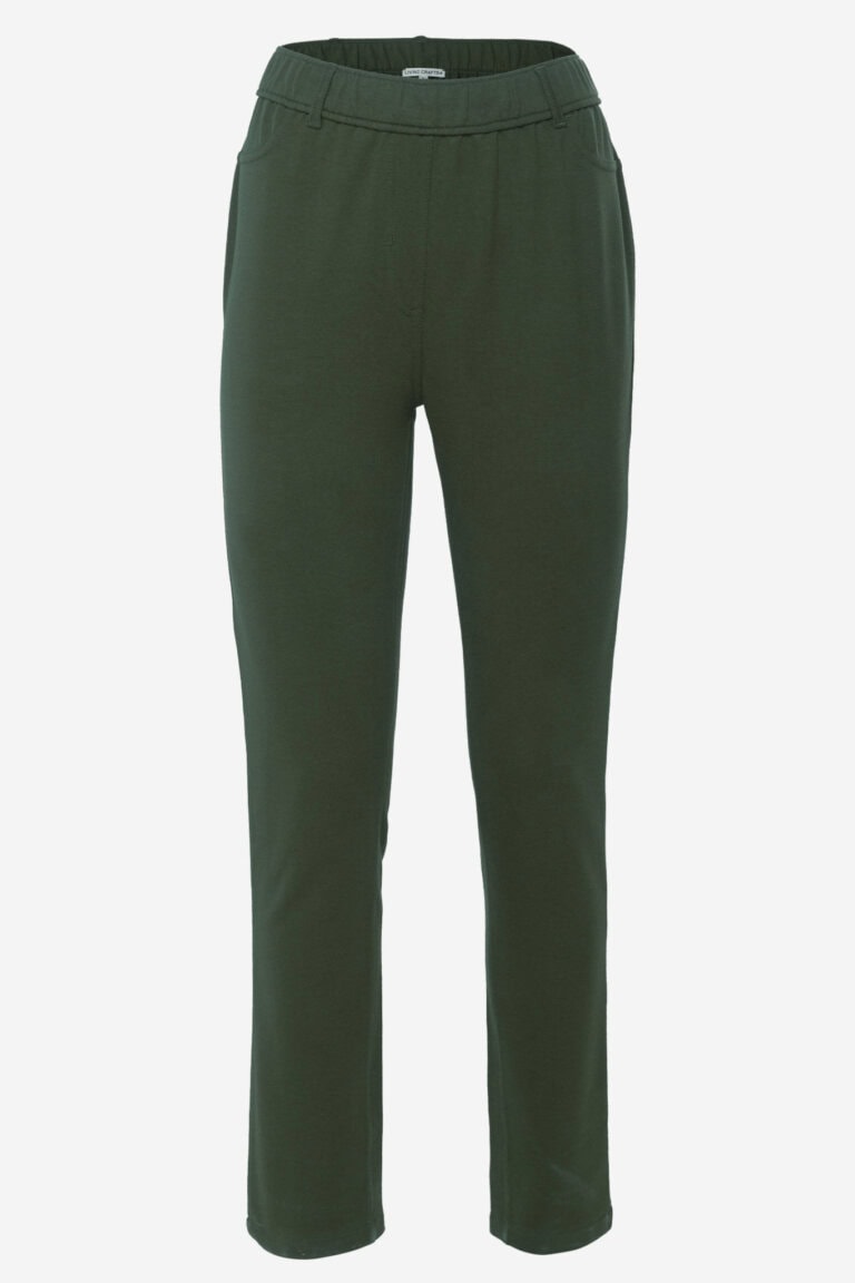 ekologiska treggings denise khakigrön