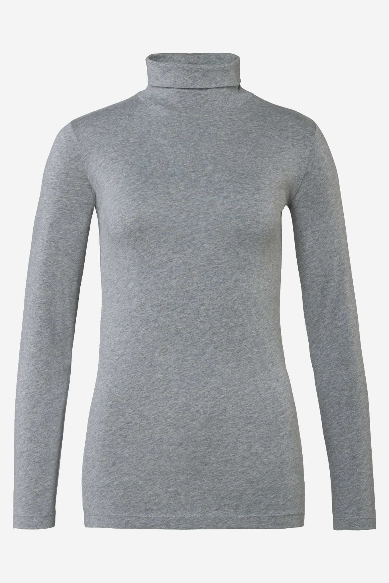 ekologisk tröja polo nia gråmelerad