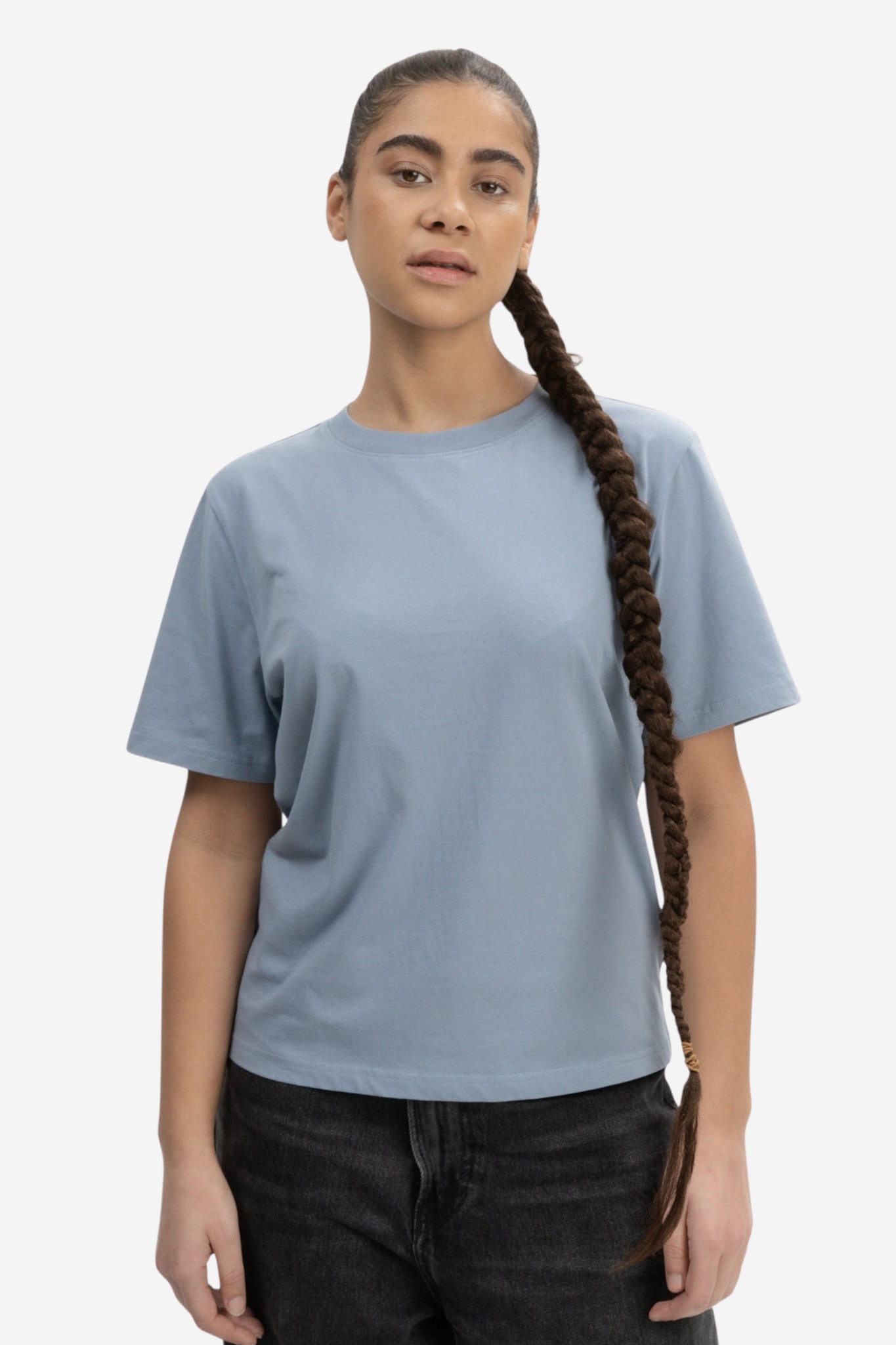 T-shirt dam TANIKA gråblå