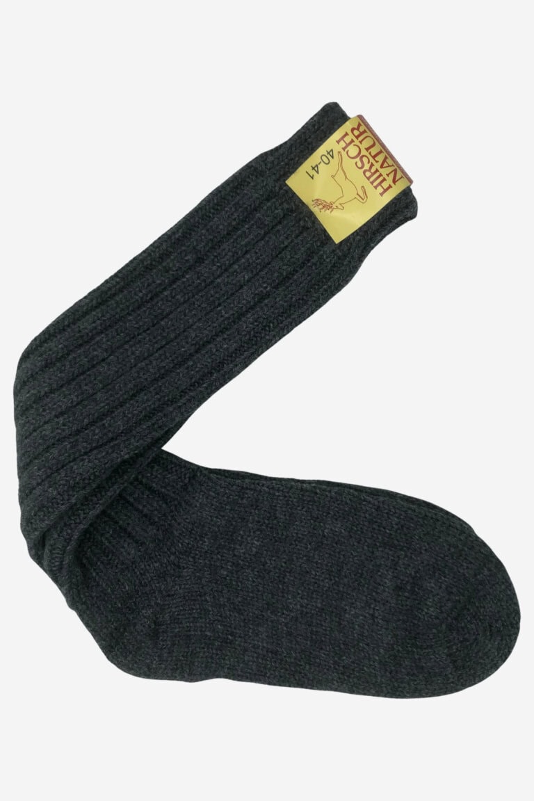 ekologiska raggsockor mörkgrå vikta