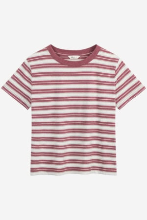 ekologisk-t-shirt-dam-khira-hallonrod-randig