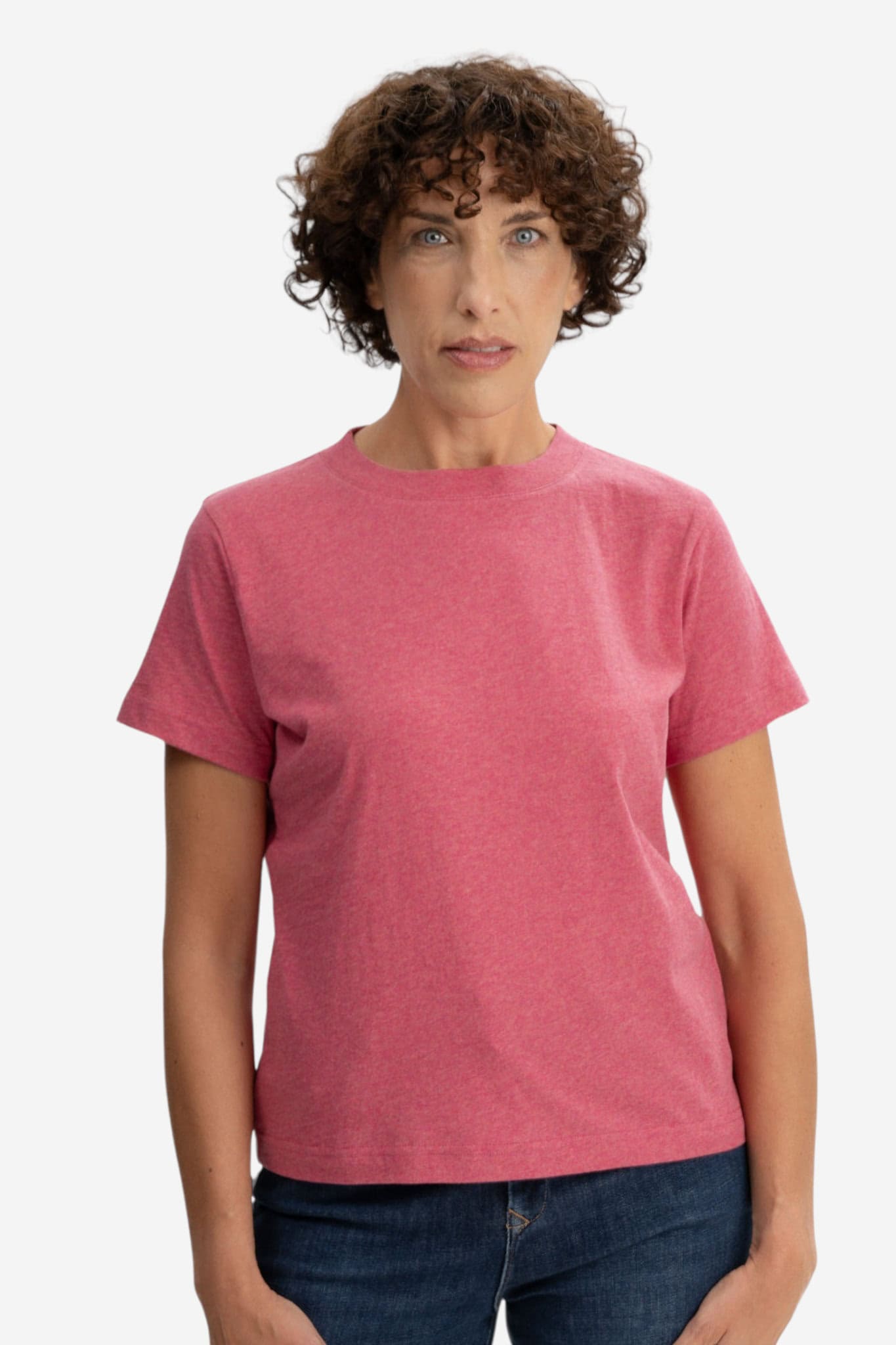 T-shirt dam KHIRA rosa melerad