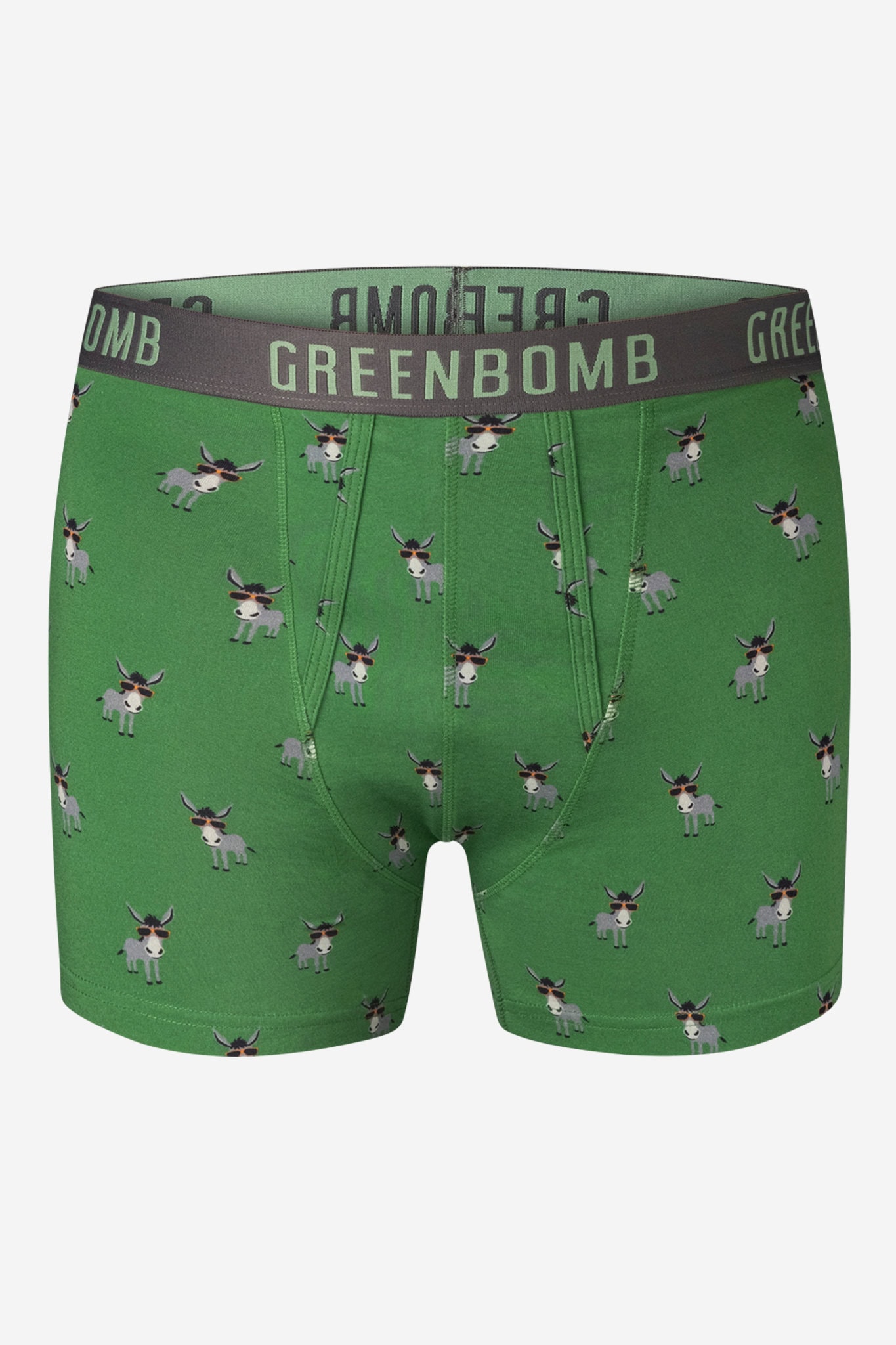 Kalsonger boxer funky donkey grön