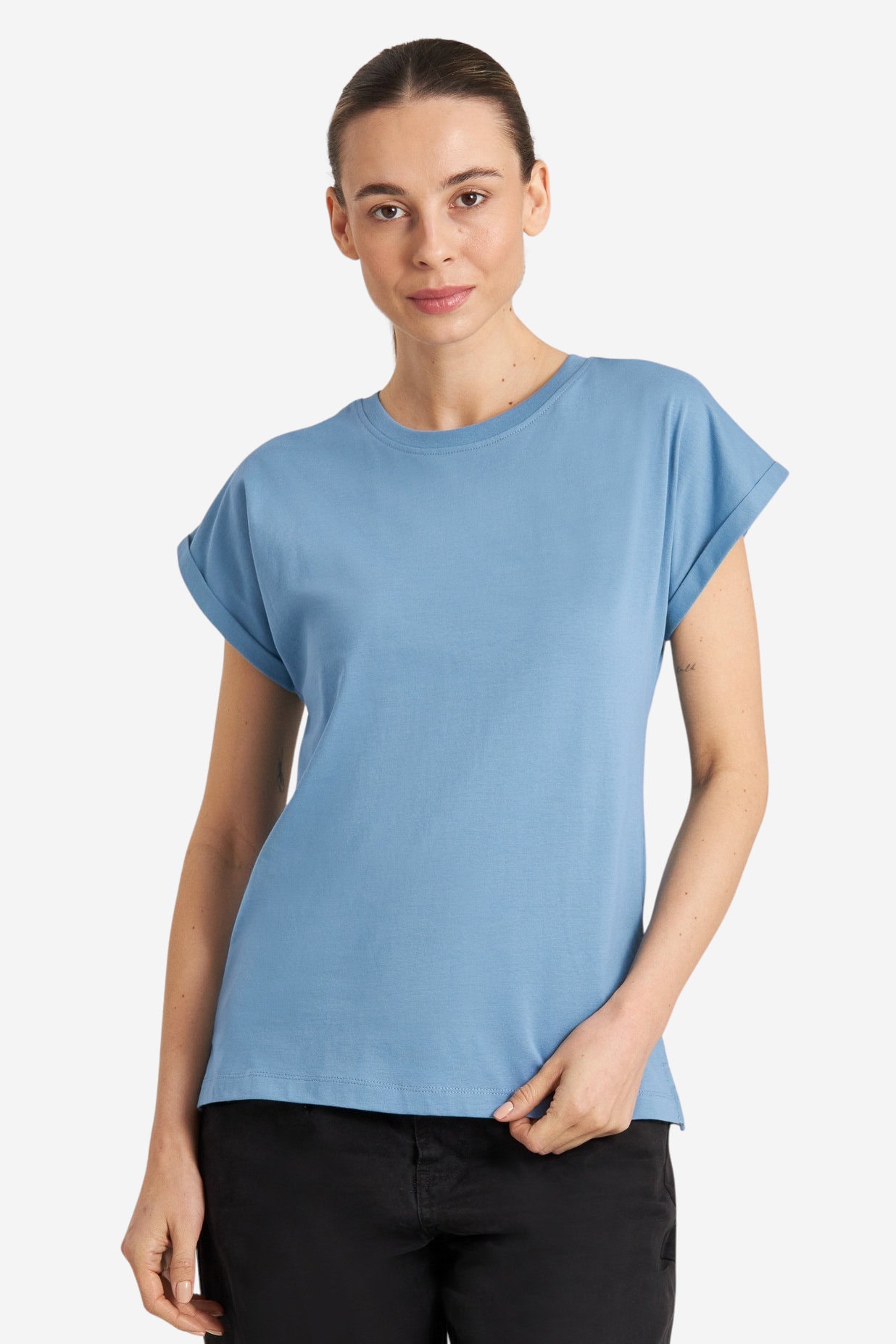 T-shirt bas VISBY ljusblå