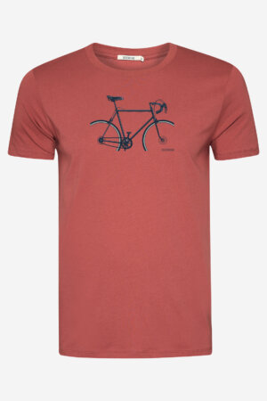 T-shirt Bike crop GUIDE tegelröd