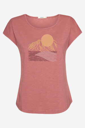 Topp Mountain scenery COOL mörkrosa