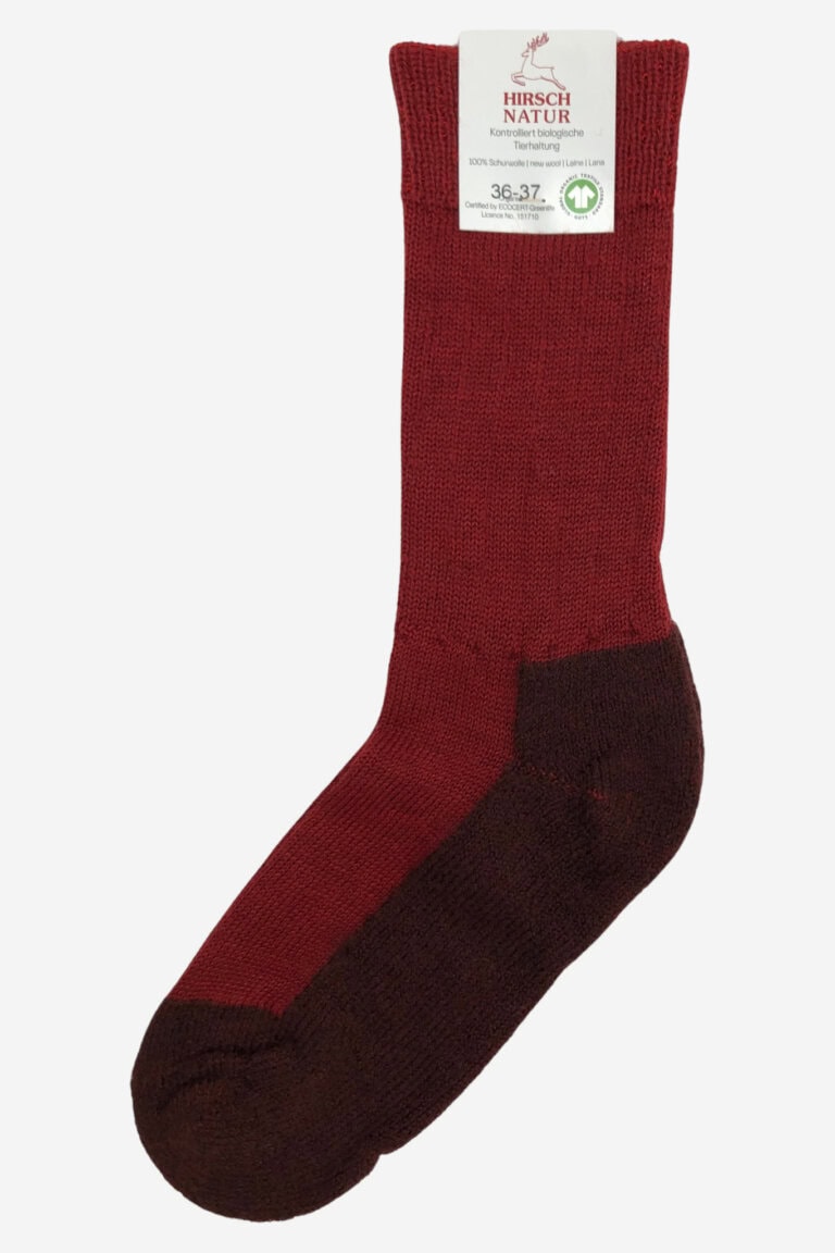 ekologiska-ullstrumpor-vandring-morkrod-lotuseco