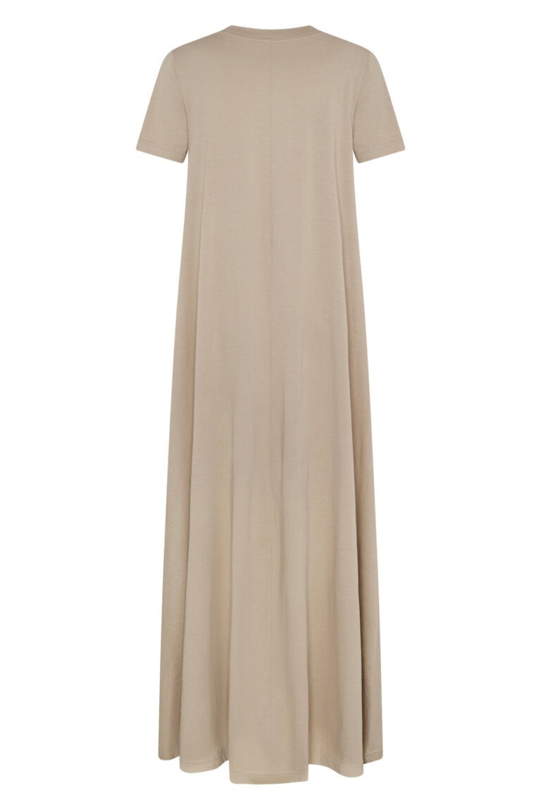 ekologisk-maxi-t-shirt-klanning-beige-melerad-baksida