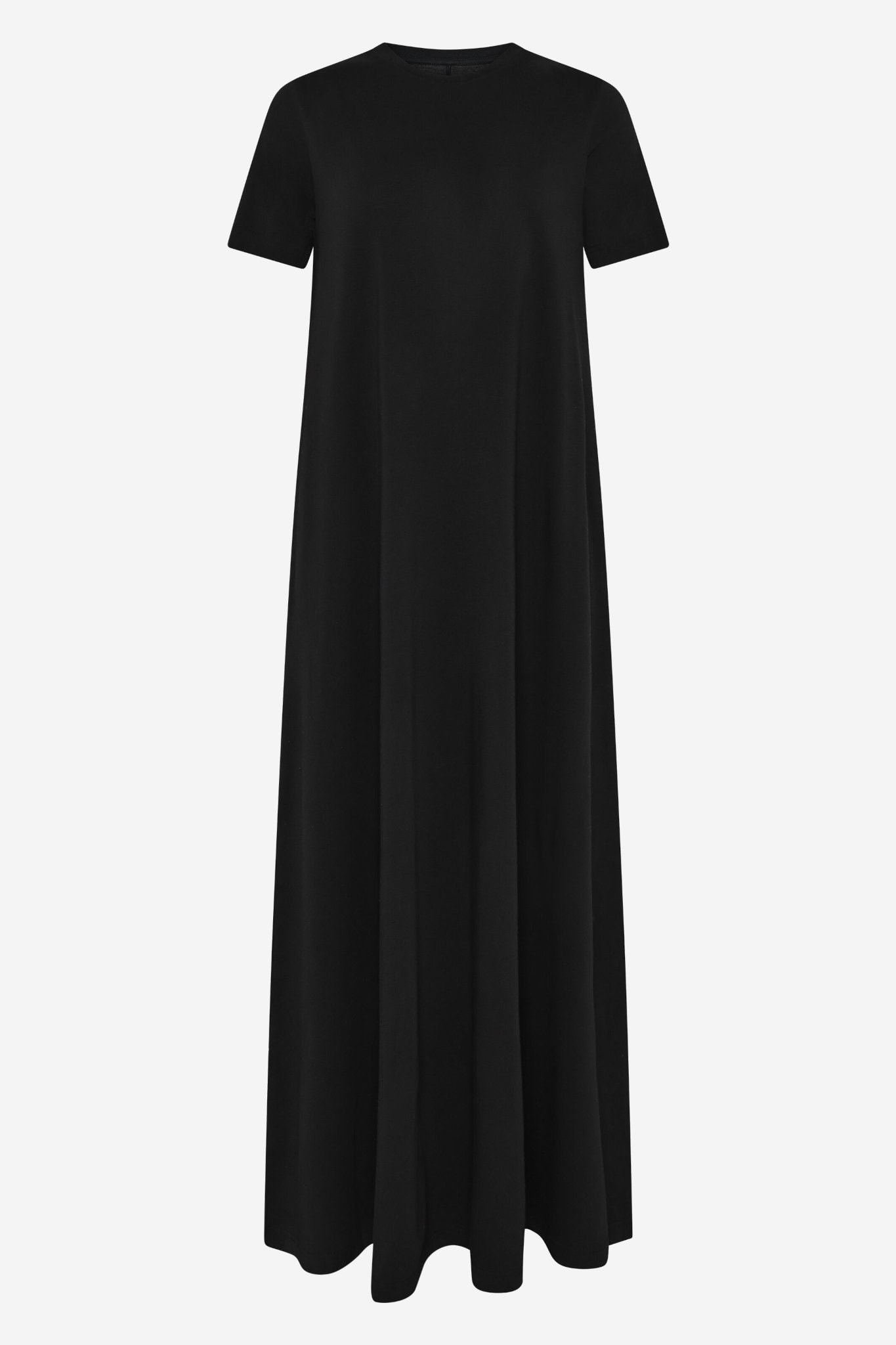 Maxi t-shirt klänning svart