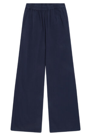 Byxor dam wrinkletyg vida POSEY marinblå