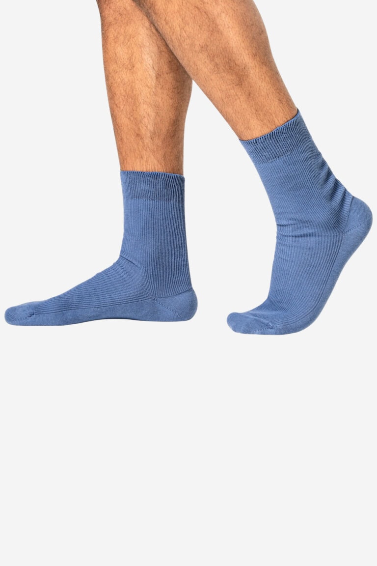 ekologiska-strumpor-100-bomull-bla-rod-marinbla-3-pack-modell-bla