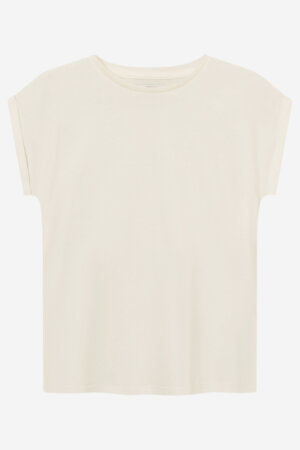 ekologisk t-shirt bas visby naturvit