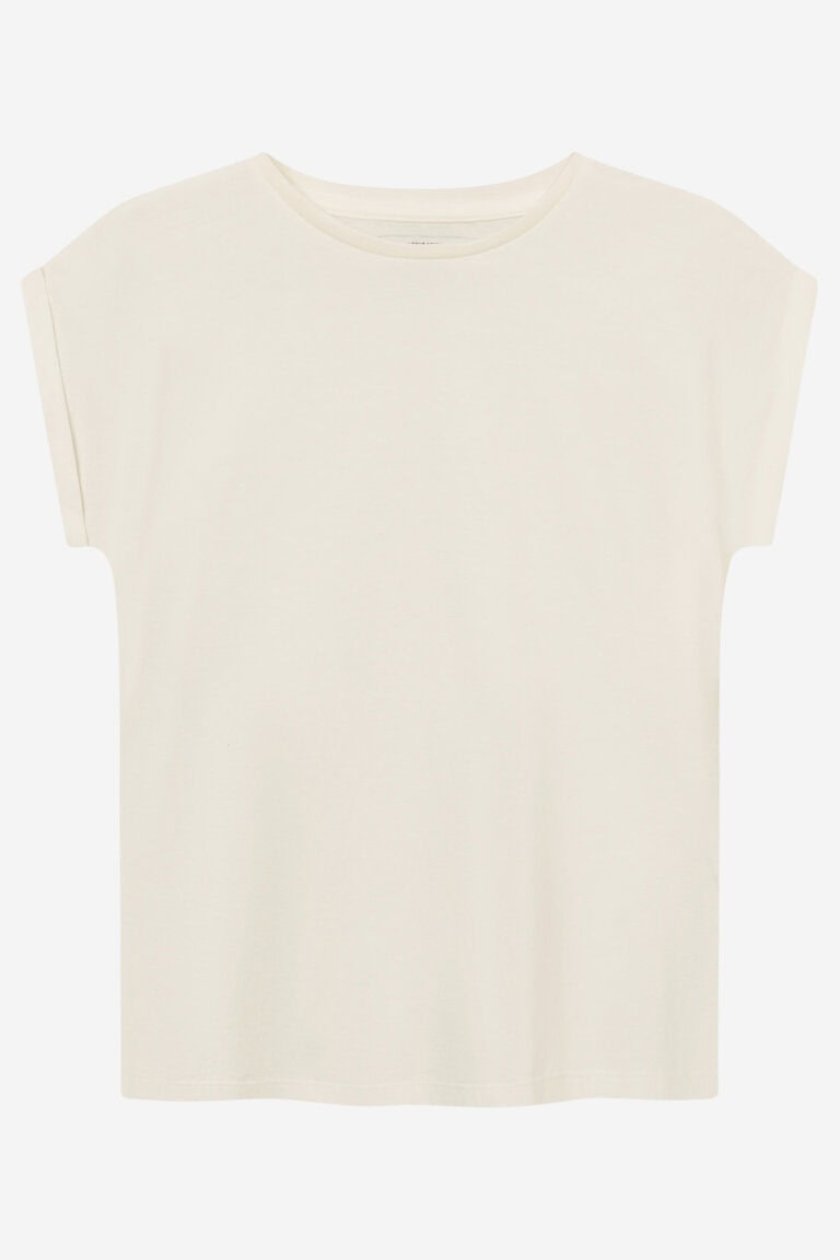 ekologisk t-shirt bas visby naturvit