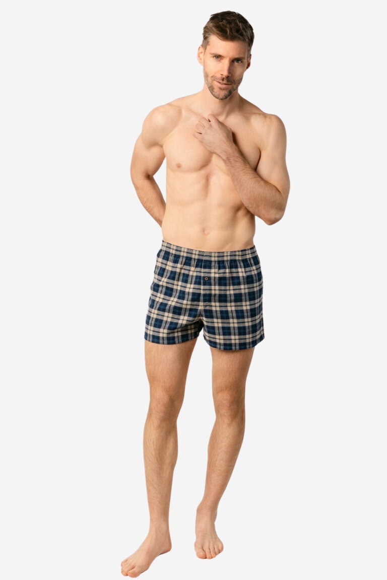 ekologiska-boxershorts-flanell-gylf-boris-2-pack-bla-sand-modell-helbild